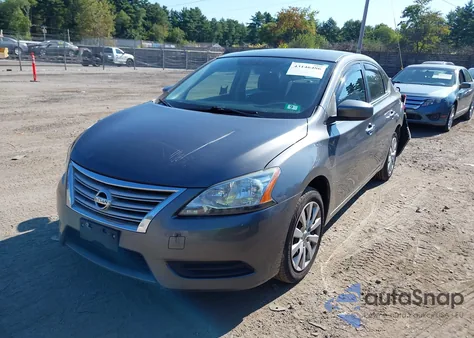 2015 Nissan Sentra Fe+ S/S/Sl/Sr/Sv from USA, damaged, VIN 3N1AB7AP0FL649282